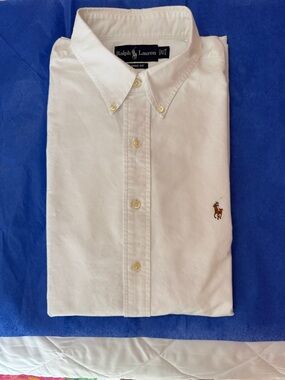 Ralph Lauren oxford 17.5 white